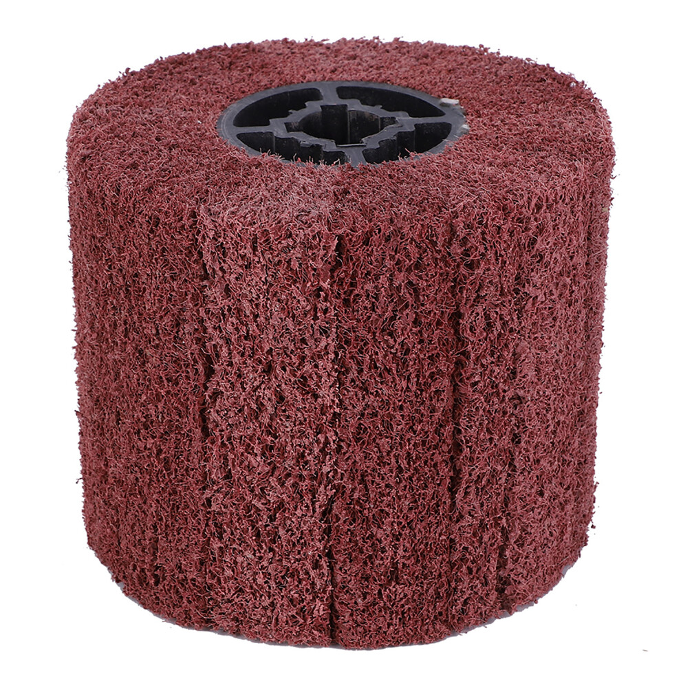 Wire Drawing Wheel Brush Drum Burnishing Cross