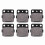 6Pcs Front & Rear Brake Pads for TRX400EX 10