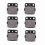6Pcs Front & Rear Brake Pads for TRX400EX 3