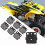 6Pcs Front & Rear Brake Pads for TRX400EX 5