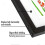 (Black) Kids Art Frames Front-open Easy Change Art Frame Drawings Artwork Picture Frames For Wall Tabletop TW 5
