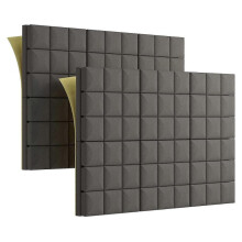 12pcs Adhesive Acoustic Foam Panels Sound Proof Foam Panels 2 X12 X12inch Sound Insulation Foam,9 B TW