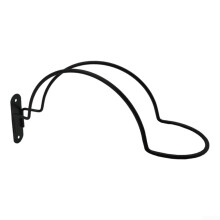 Metal Wall Hooks Helmet Rack - Heavy Duty Wall Mounted Organizer for Equestrian and Motorcycle Helmets, Caps, and Hats Storage