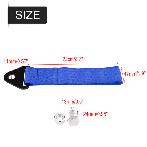 Universal High Strength Racing Car Tow Strap Tow 2