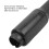 Pool Cue Butt End Extender 29,2 cm Mattschwarze Gummiverlängerung 8