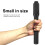 Pool Cue Butt End Extender 29,2 cm Mattschwarze Gummiverlängerung 7