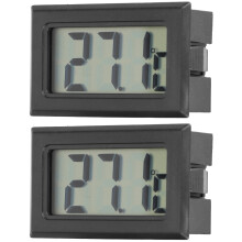 2Pcs Digital Aquarium Thermometer, Probe, 4.8cm, 1m Line