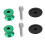 2pcs 8mm Motorcycle CNC Rear Stand Swing Arm Spool 2