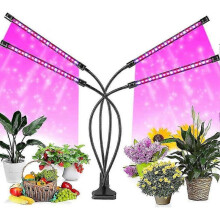 Plant Lamp, 80 Leds 360  Growth Lamp Horticultural Lighting With, 4 Head Plant