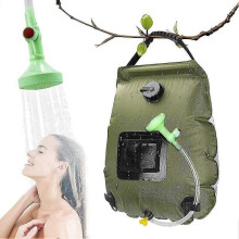 Solar Shower Bag Camping 20l Travel Solar Heated Portable Hot Water With