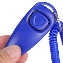 2-in-1 Hundetraining-Pfeife mit Hochfrequenzton, Kunststoff, 7x3cm