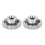 2Pcs D Hole Gear High Strength Metal 40 Teeth 3
