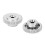2Pcs D Hole Gear High Strength Metal 40 Teeth 5