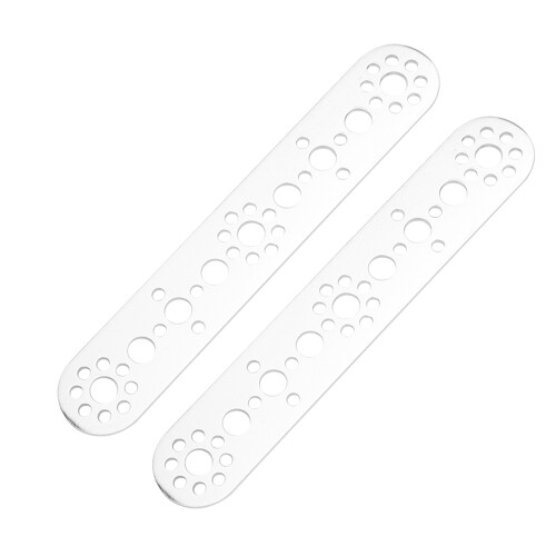 2Pcs Aluminum Plates 9-Holes Replacement Kits Fit 1