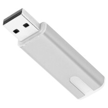 Silber 64GB USB 2.0 Flash-Laufwerk mit Atemlicht Tragbarer Speicher