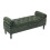 Living And Home Chenille Upholstered Storage Bench 3