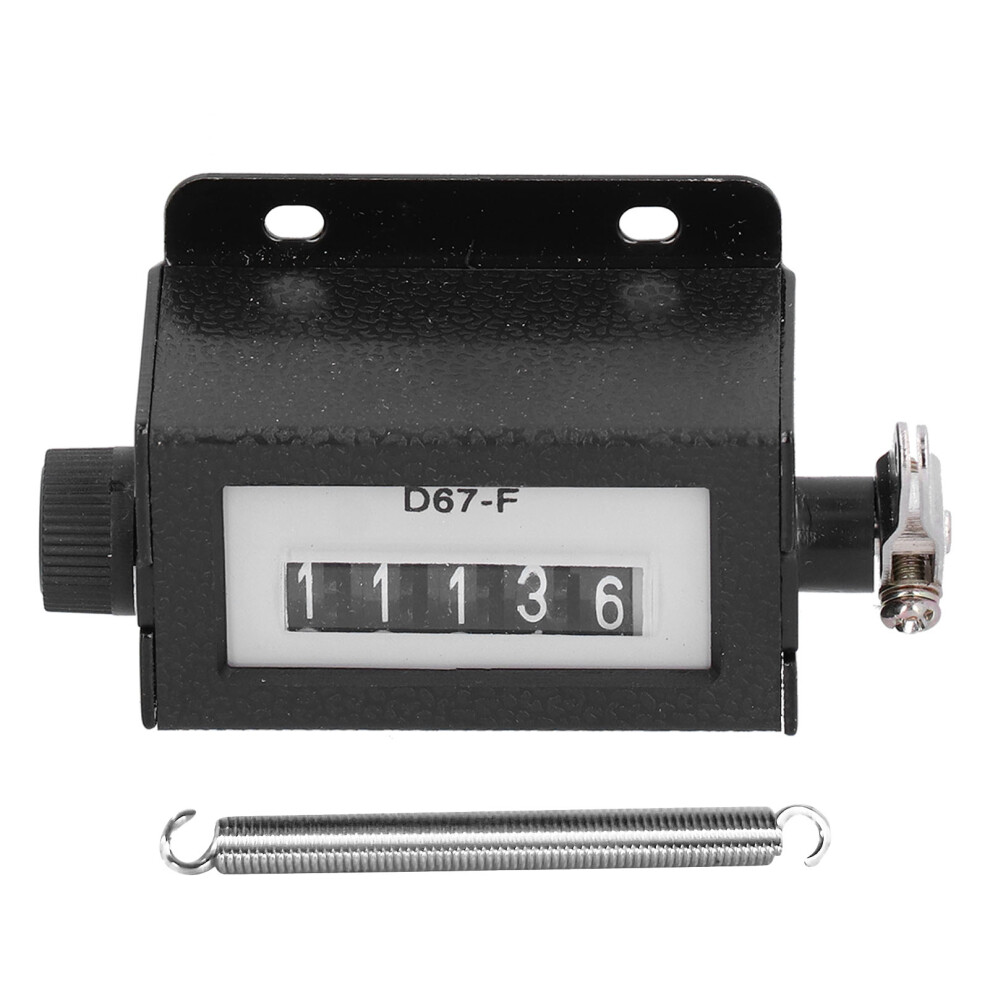 Mechanical Counter 5 Digit Metal Manual Resettable