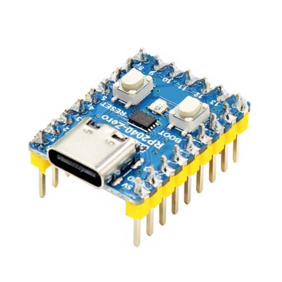 Original Rp2040-Zero Microcontroller Development Board Module With Cortex M0+ Processor, Gpio, Usb Support, Compact Design 6038364024824