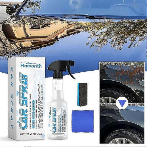 Multi-purpose Coating Spray Set Car Coating Spray Highly Protective Car Surfaces Renewal Agents Tw 2