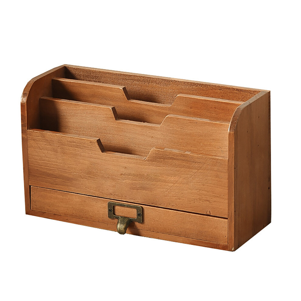 Desktop Organizer Storage Rack Wooden Desktop-image-OPC-PK9MKR5-NEW