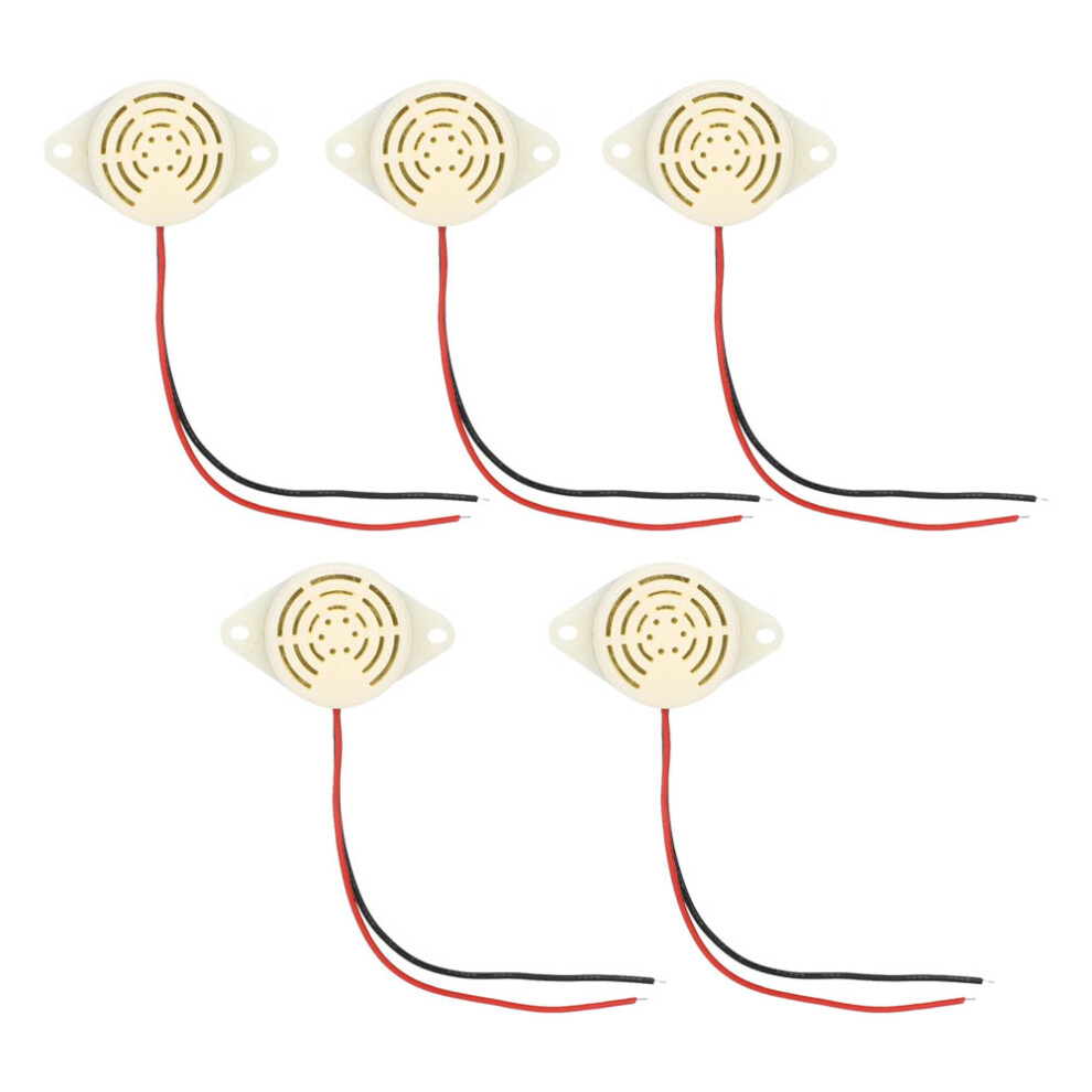 5pcs DC 3-24V 95dB Active Buzzer Alarm Continuous