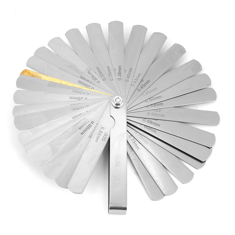 89mm Stainless Steel Feeler Gauge Metric &