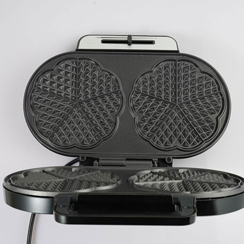 Delicious Waffles With Non-Stick Waffle Maker Affordable Waffle Making 2