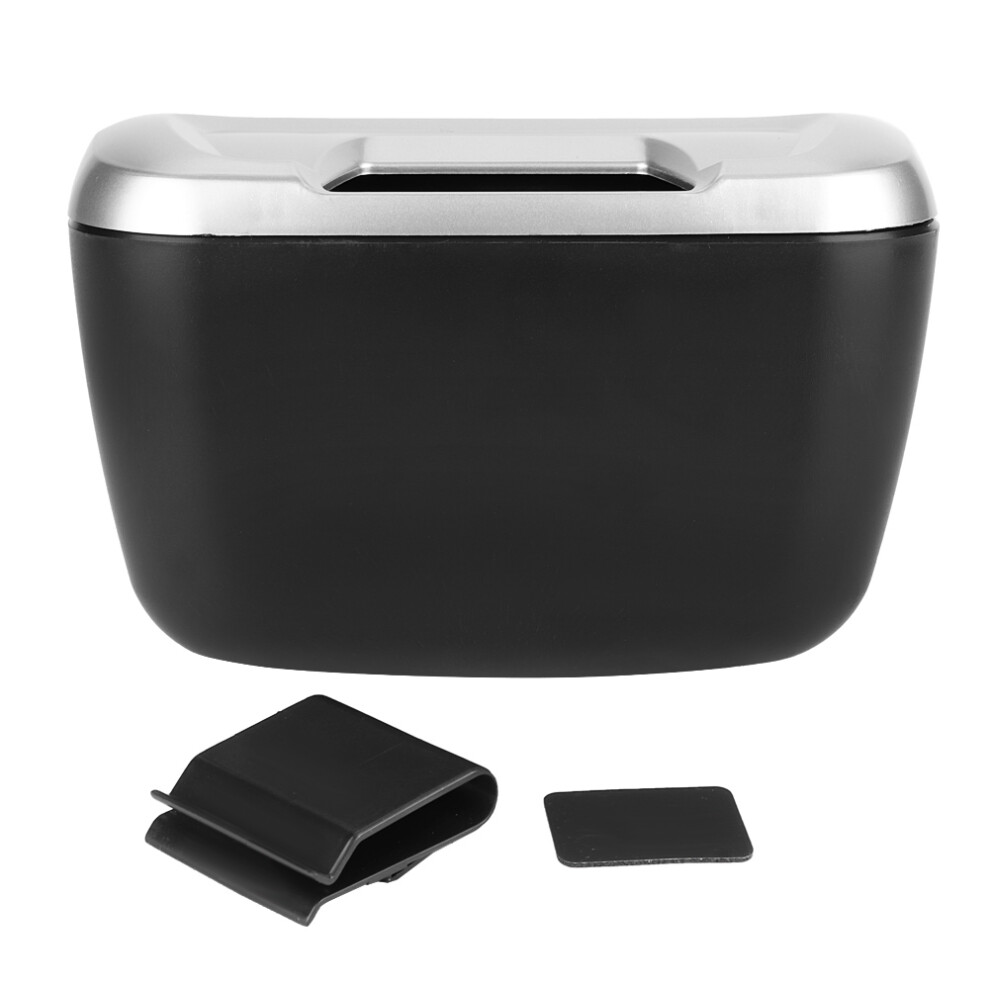 Portable Auto Car Trash Can Rubbish Waste Garbage 8320539696195