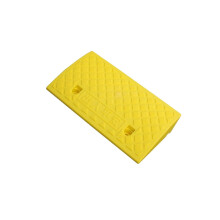 (Yellow, 11cm) Portable Curb Ramp Wheelchair Threshold Ramp Kerb Ramp Non-slip