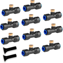 10pcs Brass Misting Nozzles for Spraying for Outdoor Cooling System, Garden Watering Irrigation best gift