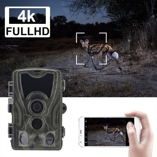WiFi 30MP Hunting Camera Remote Control 2.0 Inch Screen Night View 2