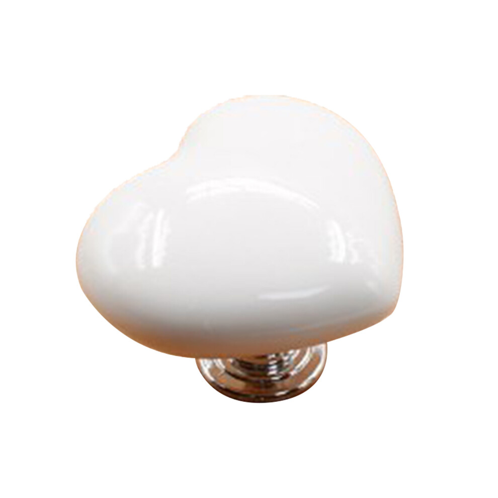 Heart Shaped Toilet Tank Button Plastic Solid 8320539696515