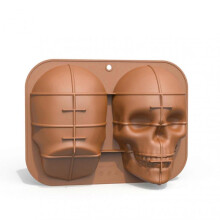 Large Realistic Silicone Skull Cake Mould Diy Baking Cake Mold for Halloween