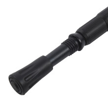Robuster rutschfester Aluminium-Wanderstab für Outdoor & Senioren – Schwarz