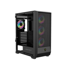 Case PC Gaming KeepOut XC-501 MESH ATX/Micro-ATX/ITX ARGB Cristallo Temperato Nero