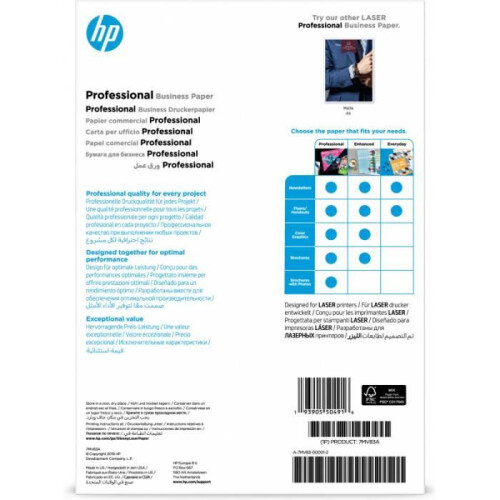 HP Paper - HP - A4 200g - 150 sheets - FSC - White