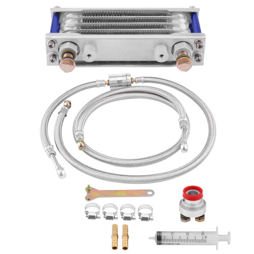 Motorcycle 65ml Oil Cooler Engine Oil Cooling