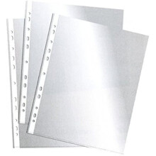 Fundas portadocumentos - ESSELTE - 2526 - PVC 80 micras - 11 perfurações - Caixa com 100 unidades