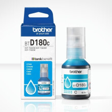 Bouteille d’encre - Brother - BTD180C - Cyan - 5000 pages - Unité - Standard