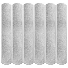 Vosarea 6pcs Wed Vest Steel Plates Adjable W Steel Plates for Out Running