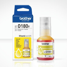 Bouteille d’encre - Brother - BTD180Y - Jaune - 5000 pages - Unité - Standard