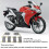 6Pcs Front Rear Motorcycle Disk Brake Pads for CBR 7