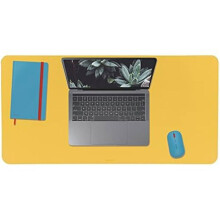 Non-Slip Desk Mat - LEITZ - Cosy - 80 x 40 cm - Yellow - Comfort and Stability