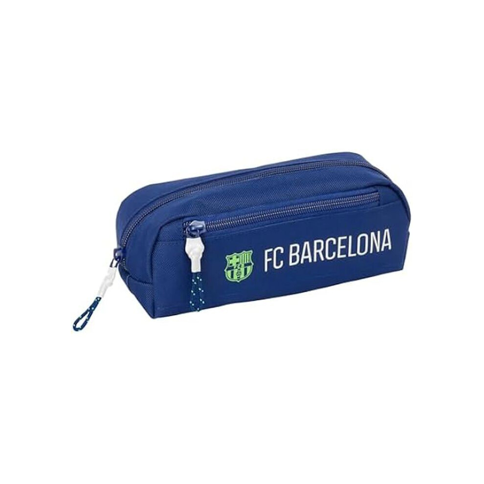 Safta Blue Pencil Case - F.c. Barcelona - Navy - Child - Comfortable
