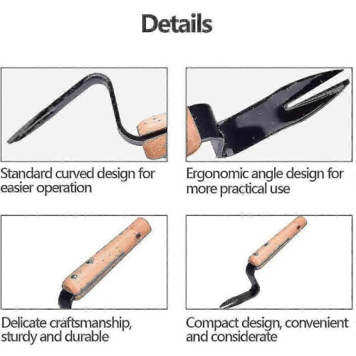 Weeding Tool,less Steel Saving Weeding Tools, Incg Transplant Rake 2