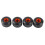 4pcs CNC Front & Rear Fork Wheel Frame Slider 6
