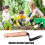 Weeding Tool,less Steel Saving Weeding Tools, Incg Transplant Rake 5