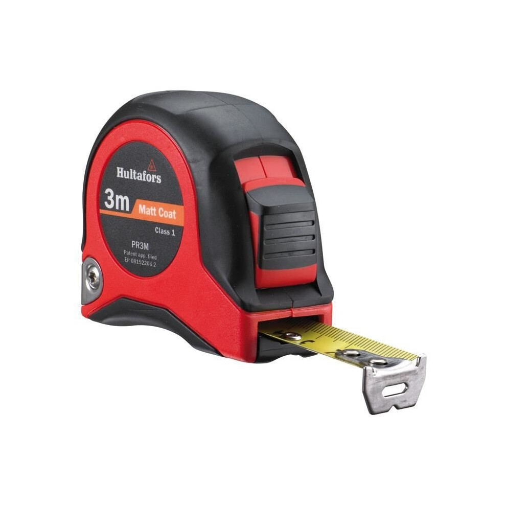 Tape Measure - Hultafors - Pr - 3 M - Durable - Ergonomic - Soft Return 7317843501018