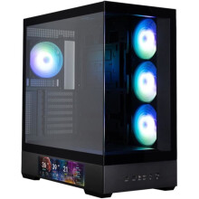 Caixa sem fonte - ZALMAN P40 DS - Médio torre - Formato ATX - Preto