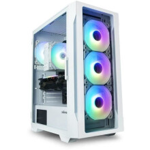 Case PC senza alimentatore - ZALMAN i3 NEO TG (Bianco) - Medio tower - Formato ATX - 4x120mm LED A-RGB